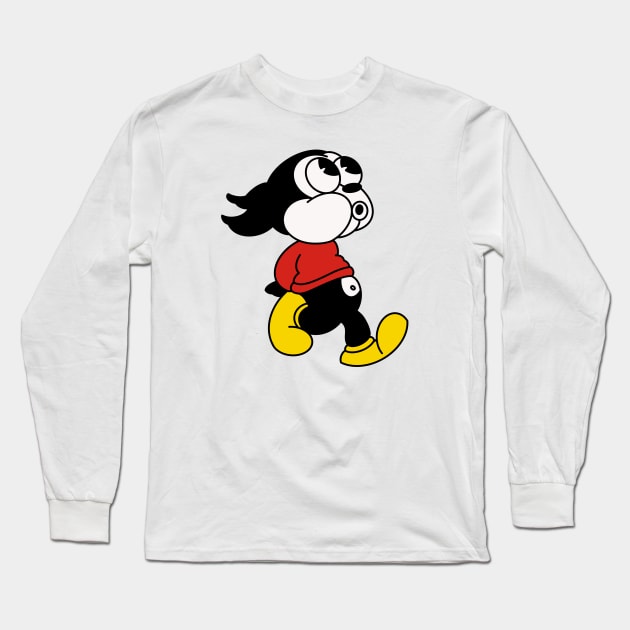 Bimbo the Dog whistling Long Sleeve T-Shirt by liquidsouldes